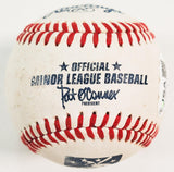 Moises Ballesteros Chicago / Iowa Cubs Signed Minor League Baseball (JSA COA)