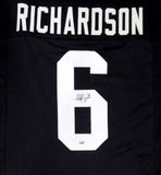Colorado Paul Richardson Autographed Signed Black Jersey MCS Holo #53988