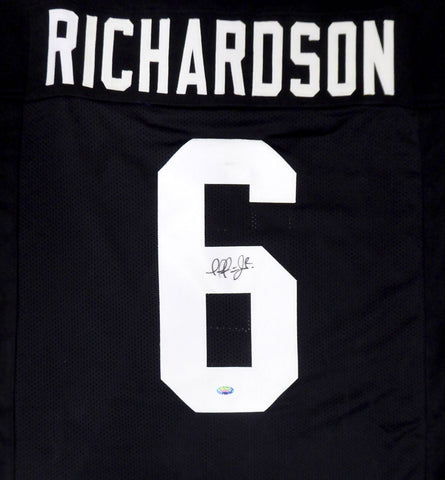 Colorado Paul Richardson Autographed Signed Black Jersey MCS Holo #53988