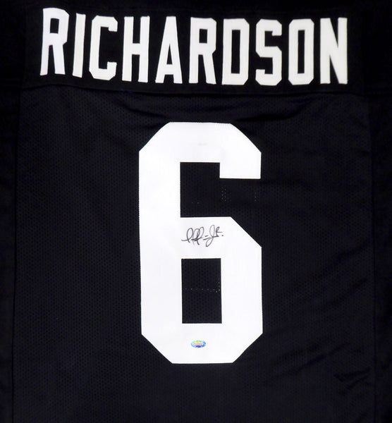 Colorado Paul Richardson Autographed Signed Black Jersey MCS Holo #53988