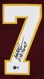 Dexter Manley "2x SB Champ" Authentic Signed Maroon Pro Style Jersey BAS Witness