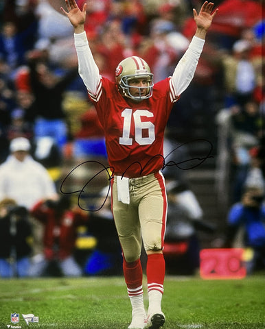 Joe Montana Autographed San Francisco 49ers 16x20 Photo Fanatics FAN 41078