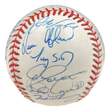 2002 Philadelphia Phillies (24) Signed Official MLB Baseball Rollins +23 JSA LOA