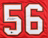 Desmond Watson Signed Tampa Bay Buccaneers Jersey (Beckett) Ex-Gator Nose Tackle