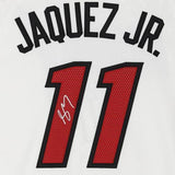 FRMD Jaime Jaquez Jr. Miami Heat Signed Nike White Association Authentic Jersey