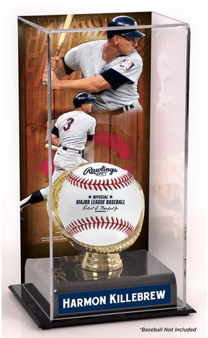 Harmon Killebrew Minnesota Twins Hall of Fame Sublimated Display Case with Image