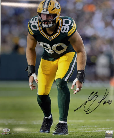 LUKAS VAN NESS Signed 16x20 Photo #3 AUTO - Green Bay Packers - JSA