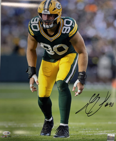 LUKAS VAN NESS Signed 16x20 Photo #3 AUTO - Green Bay Packers - JSA