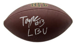 Tony Rojas Penn State/PSU Signed/Inscribed NFL Wilson Super Grip Football JSA 45