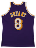 Lakers Kobe Bryant Signed Purple M&N 1996-1997 HWC Authentic Jersey PSA #B13205