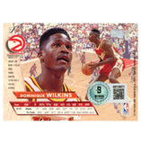 Dominique Wilkins Autographed 93 Fleer Ultra #7 SMEAR Trading Card Beckett 54205