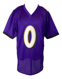 Roquan Smith Baltimore Signed Purple Football Jersey BAS ITP