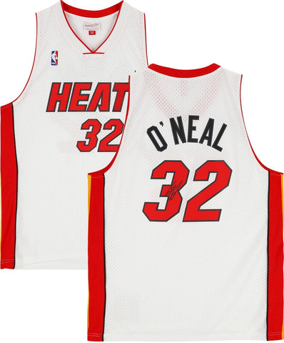 Shaquille O'Neal Miami Heat Signed 2005-06 Mitchell and Ness Swingman Jersey