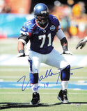 Walter Jones Autographed 11x14 Photo Seattle Seahawks "HOF 14" MCS Holo #64161