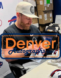 Cole Beasley Signed Buffalo Bills Speed Mini Helmet Go Buffalo Beckett 30832