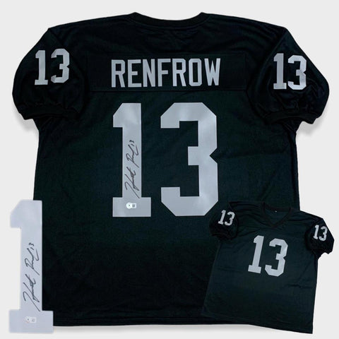Hunter Renfrow Autographed SIGNED Jersey - Black - Beckett Authentic