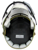 James Harrison Steelers Signed Full Size Flash Replica FB Helmet JSA 165647