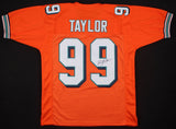 Jason Taylor Signed Miami Dolphins Jersey (JSA) 6xPro Bowl 2000,2002,2004-2007