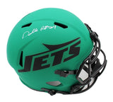 Darrelle Revis Signed New York Jets Speed Full Size Rave NFL Helmet