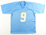 Tre Harris Signed Los Angeles Chargers Jersey (Beckett) 2025 2nd Round Pick / WR