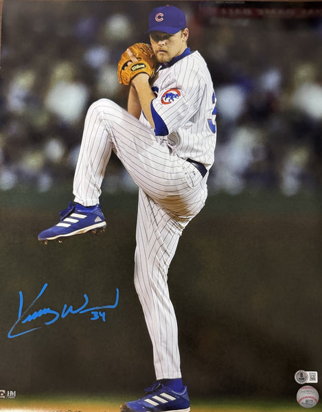 Cubs Rookie of the Year Pitcher KERRY WOOD Signed 16x20 AUTO Photo #4 AUTO - BAS