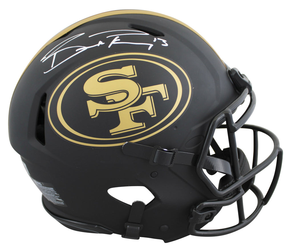49ers Brock Purdy Signed Eclipse Full Size Speed Proline Helmet W/ Cas ...
