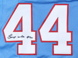Warren Moon Signed Houston Oilers Jersey Inscribed "HOF 06" (PSA) 9xPro Bowl Q.B