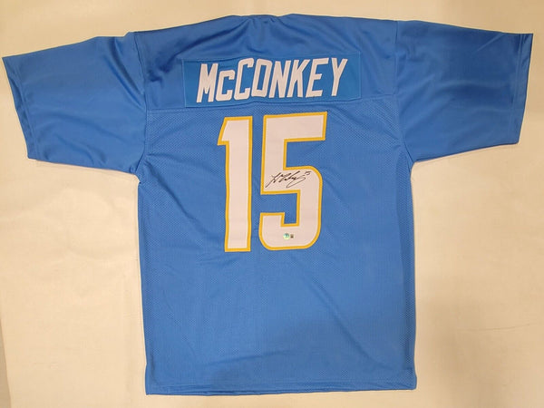 LADD MCCONKEY SIGNED AUTOGRAPHED PRO STYLE CUSTOM XL JERSEY BECKETT QR