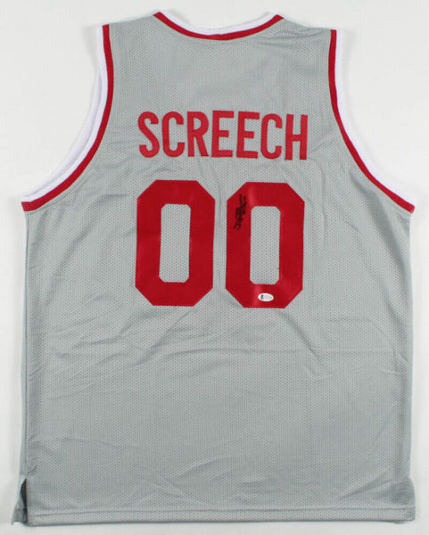 Dustin Diamond (Screech) Signed Saved by the Bell Bayside High Jersey (Beckett)