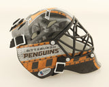 Matt Murray Signed Pittsburgh Penguins Mini Goalie Mask (Beckett) 2xCup Champ