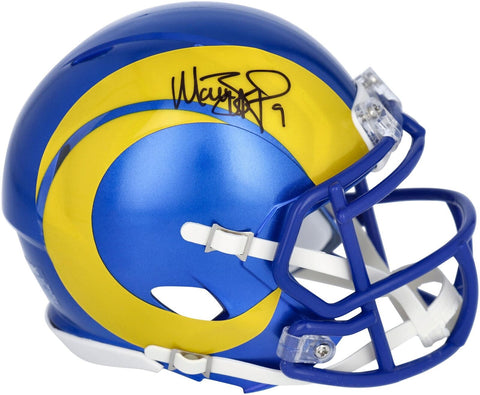 Matthew Stafford Los Angeles Rams Autographed Riddell Speed Mini Helmet