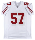 Dre Greenlaw Signed San Francisco 49ers Home Jersey (Beckett) All Pro Linebacker
