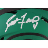 Brett Favre Autographed Green Bay Packers Rave Mini Helmet Beckett Witness 49235