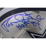 Randy White Autographed Dallas Cowboys Mini Helmet HOF Beckett Witness 49696