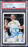 Larry Bird & Magic Johnson Signed 1992 Upper Deck #SP1 Card PSA/DNA Slabbed