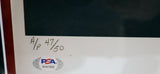 Muhammad Ali Autographed 32x26 Framed Photo -- PSA/DNA LOA