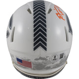 Brian Urlacher Autographed Chicago Bears 24 STS Mini Helmet HOF Beckett 49260