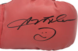 SUGAR RAY LEONARD AUTOGRAPHED RED EVERLAST BOXING GLOVE RIGHT RH JSA 237641