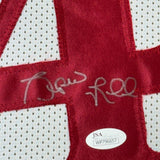 FRAMED Autographed/Signed SPUD WEBB 35x39 Atlanta White Jersey JSA COA Auto