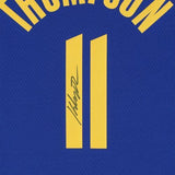 Klay Thompson Warriors Signed Nike 2022-2023 Blue Icon Swingman Jersey w/Patch