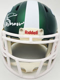 ANDRE RISON AUTOGRAPHED MICHIGAN STATE GREEN MINI HELMET BAD MOON JSA 232856