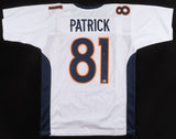 Tim Patrick Signed Denver Broncos Jersey (Beckett) Ex Utah Utes Wide Receiver