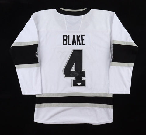 Rob Blake Signed Los Angeles Kings Jersey (JSA COA) Stanley Cup Champ & 2014 HOF