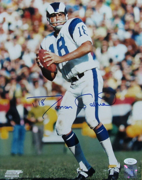 Roman Gabriel Signed 11x14 Photo Los Angeles Rams JSA 186141