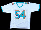 Zach Thomas Signed Miami Dolphins Jersey Inscribed HOF 2023 (Beckett) Linebacker