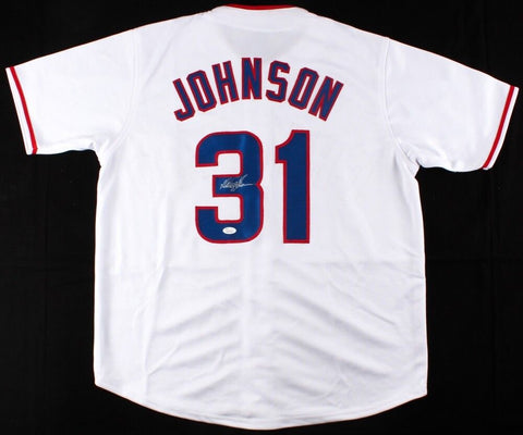 Davey Johnson Signed 1978 Chicago Cubs Jersey (JSA COA)2nd Baseman / 86 Mets Mgr