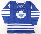 Red Kelly Signed Toronto Maple Leafs Jersey HOF 69 (PSA COA) 4xStanley Cup Champ