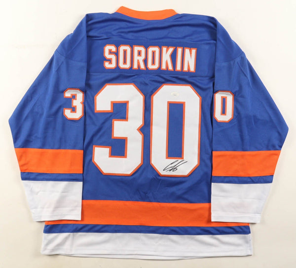 Ilya Sorokin Signed New York Islanders Jersey (JSA) 2023 NHL All-Star Goaltender