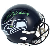 Jadarian Price Autographed Seattle Seahawks Speed Full Size Helmet Beckett