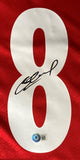 Steven Gerrard Signed Liverpool FC Soccer Jersey BAS